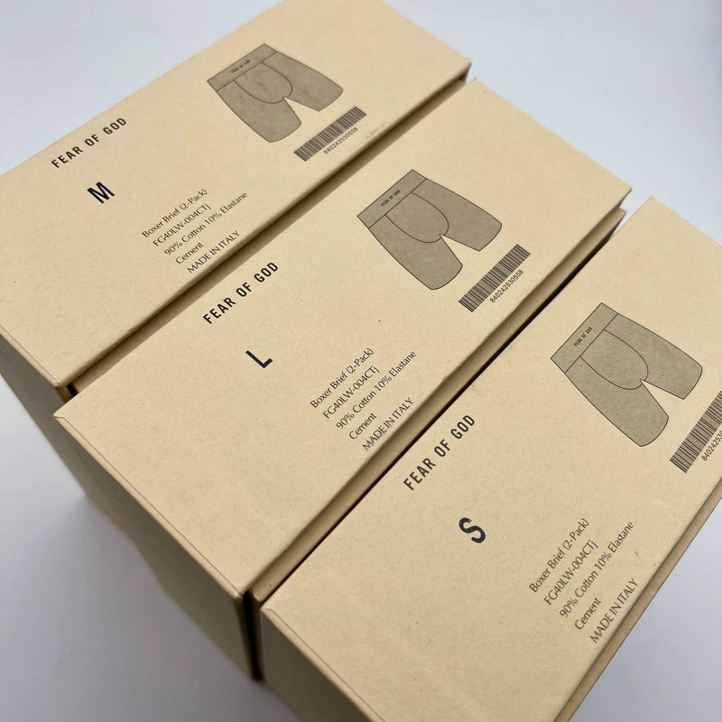 Kit com 2 Essenciais FOG FEAR OF GOD