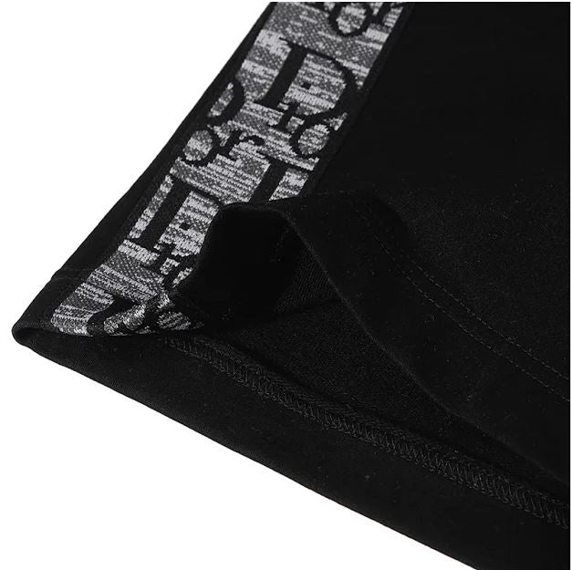 Novo Shorts Unissex com Fita e Assinatura de Artista — design moderno, versátil