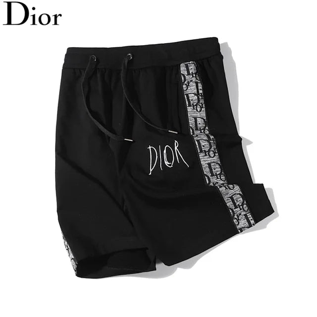 Novo Shorts Unissex com Fita e Assinatura de Artista — design moderno, versátil